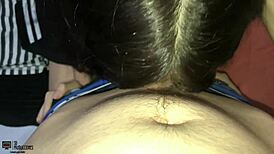 My stepbro drilling my tight pussy once again