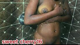 Lonely African Girl Gets Pussy Warming With Creampie And Big Tits