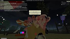 Roblox 69 Porn with Intense Action