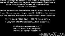 Mariskax Busty Lady Lyne in Locker Room Scene