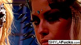 Sexy Shyla And Bridgette B Lesbian Match