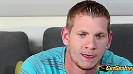 Hot jock pounds agent's cock for industry breakthrough