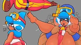 brawl stars porn with big asses and tits