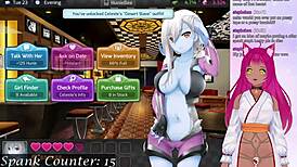 Vtuber Huniepop And Chill Part 2 With Big Tits Spanking Creampie Game Hentai Boobs Anime