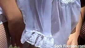 Bold Pantyhose Lesbian Orgy Fetish Film