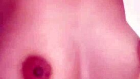 This petite teen slave moans for cum inside during BDSM fucking.