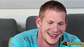 Hot jock pounds agent's cock for industry breakthrough