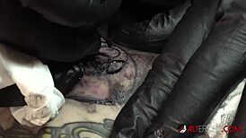 Marie Bossette Endures Brutal Leg Tattoo Pain!