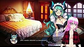 Prepare yourself to be astonished at the animated ice dragon in this Hentai game