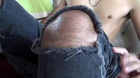 Sensual Latin Delivery Guy Earns Extra Cash