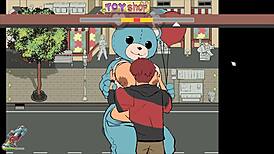 i watch this cute hentai girl get extreme deepthroat and creampie in spooky milk life