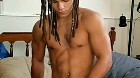 Ivory White in Solo Gay Twink Fun.