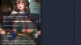 Ep3: Rubbing Thick Cock with Sibyl’s Feet in Kinky Hentai