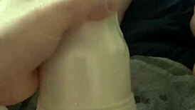 Solo Fleshlight Wank with Internal Cumshot