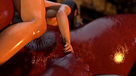 Futanari succub story unfolds