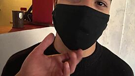 Sensual Latin Delivery Guy Earns Extra Cash