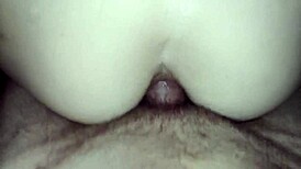 Tinder女にアナル中出し爆発ドピュｗすご！
