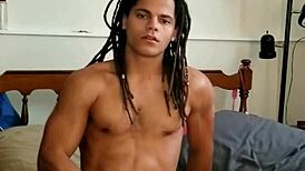 Ivory White in Solo Gay Twink Fun.