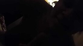 girlfriend sucking my dick and deep throating sexy blowjob friend cock