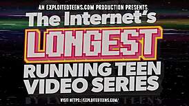 She is just 18 with all-natural ddd tits in casting