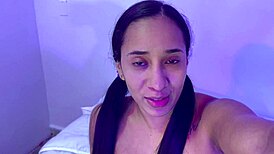 My stepmom webcam model with huge monster cock!