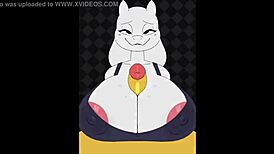 Toriel, do you want bigger tits for titty fucking?