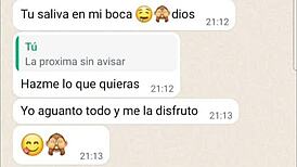 Chatting with my girlfriend about our intimate moments part four