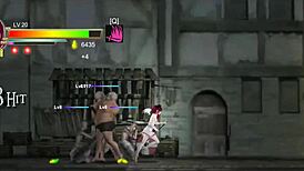 Airi hentai girl fucks soldiers in guilty hell