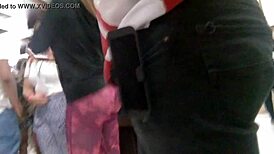 bro, i found this irresistible nalgona putita in tight leggings, too hot! 😈