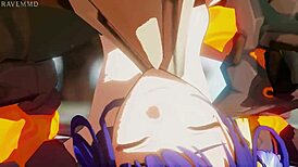 oh man, raiden’s in deep trouble again... part 2, messed up 3d hentai!