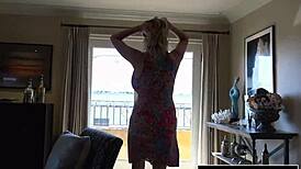 Kelly madison enjoys a weekend getaway with titty fucking and big tits.