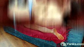 Kandie Kate the redhead masturbates intensely.