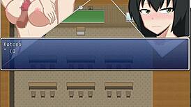 she tried to catch a pervert and ended up bound in hentai game humiliation