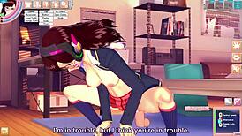 d.va gets fucked in room