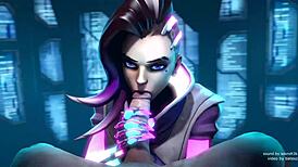 Overwatch Compilation Featuring Intense Hentai Scenes and Cartoon Action