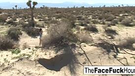 Jennifer White endures rough face fucking and cumshot in hardcore sex