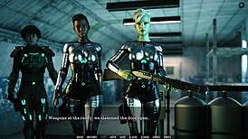 She craves fertilization in 3d hentai game with curvy big tits