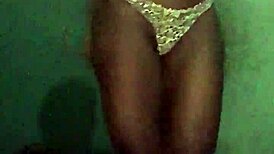 strip teasing fun with neighbor watching assfucking fingering masturbation