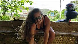 I display my homemade video