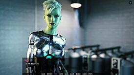 She craves fertilization in 3d hentai game with curvy big tits