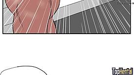 My dick has superpowers in this anime episode with teacher and mommy