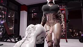 Let's Get Goth with Fit Futa X Female Action