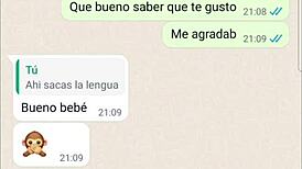 Chatting with my girlfriend about our intimate moments part four