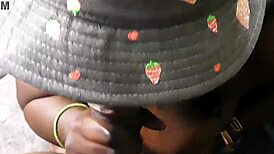 babe sucks monster cock sloppy in homemade close-up