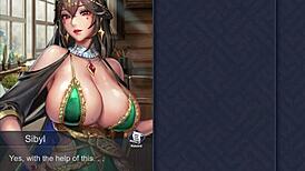 Ep3: Rubbing Thick Cock with Sibyl’s Feet in Kinky Hentai