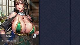 Ep3: Rubbing Thick Cock with Sibyl’s Feet in Kinky Hentai