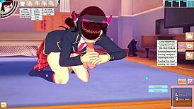 d.va gets fucked in room