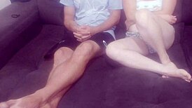 i count my stepsister's freckles, she gets horny, we masturbate together then fuck.