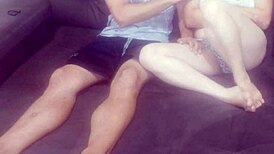 i count my stepsister's freckles, she gets horny, we masturbate together then fuck.