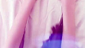 hot girl in high heels fingering her pussy